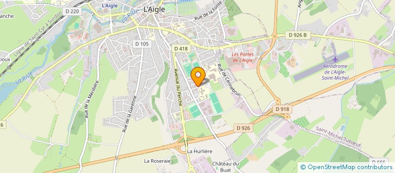 localisation de l'entreprise MONSIEUR OZKAN YILDIZ à L'AIGLE