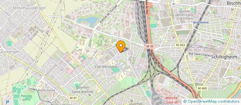 localisation de l'entreprise MONSIEUR OZKHAN YILDRIM à STRASBOURG