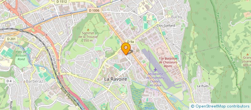 localisation de l'entreprise MONSIEUR OZLEM YAKUT à LA RAVOIRE