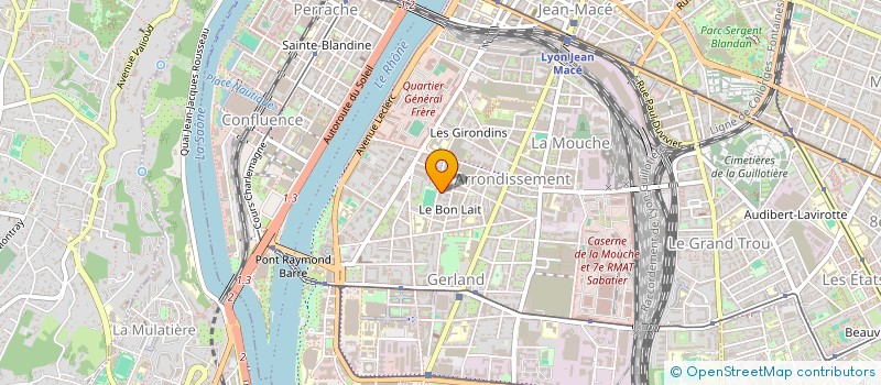 localisation de l'entreprise MONSIEUR PA MING CHIU  LYON