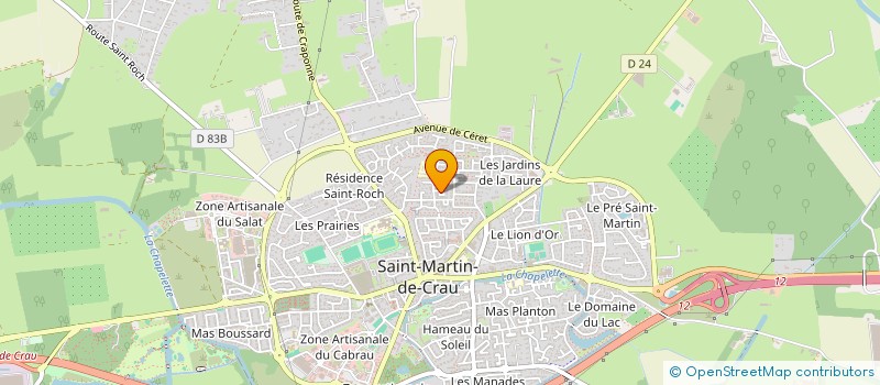 localisation de l'entreprise MONSIEUR PA YANG  SAINT MARTIN DE CRAU