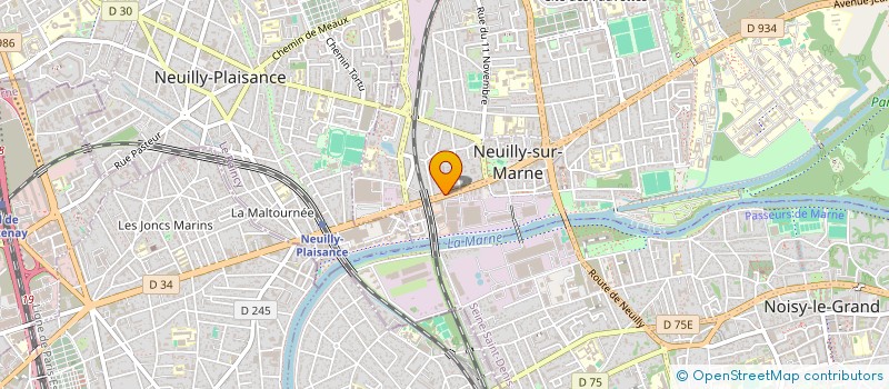 localisation de l'entreprise MONSIEUR PABLO AGUILAR ALONSO à NEUILLY-SUR-MARNE