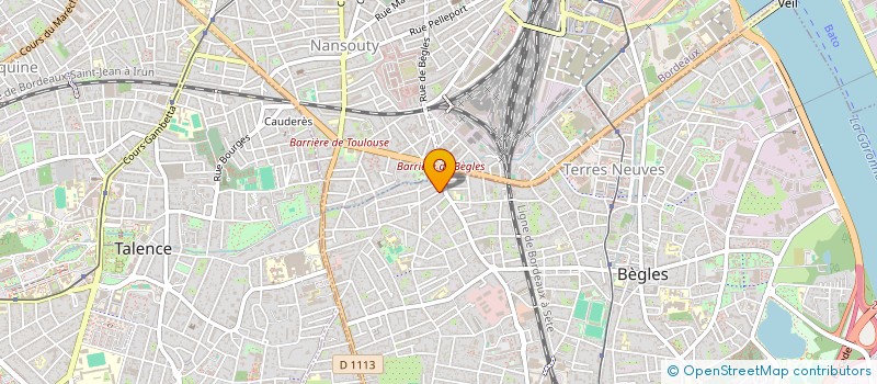 localisation de l'entreprise MONSIEUR PABLO ALBA à BEGLES