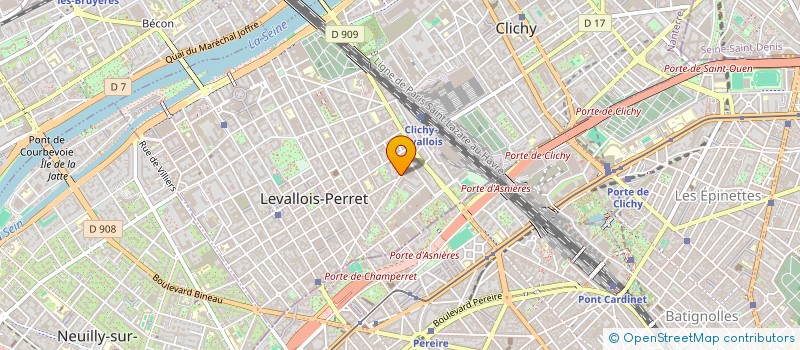 localisation de l'entreprise MONSIEUR PABLO ALTES à LEVALLOIS-PERRET