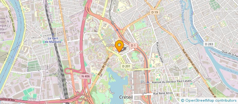 localisation de l'entreprise MONSIEUR PABLO ALVAREZ  CRETEIL