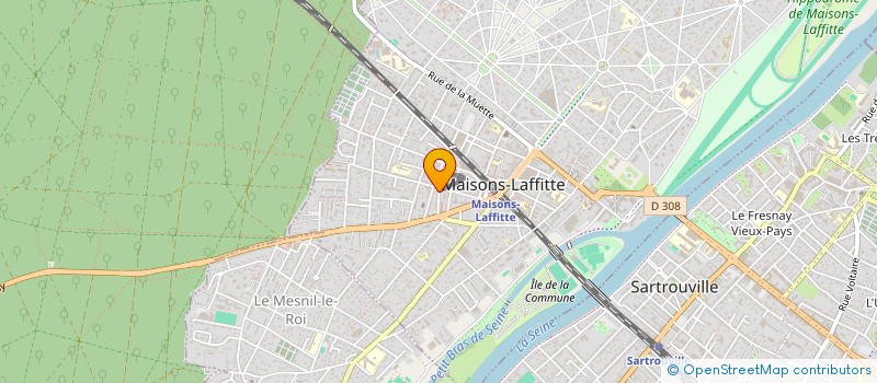 localisation de l'entreprise MONSIEUR PABLO ANTONIO STEFANONI MOLINERO  MAISONS-LAFFITTE