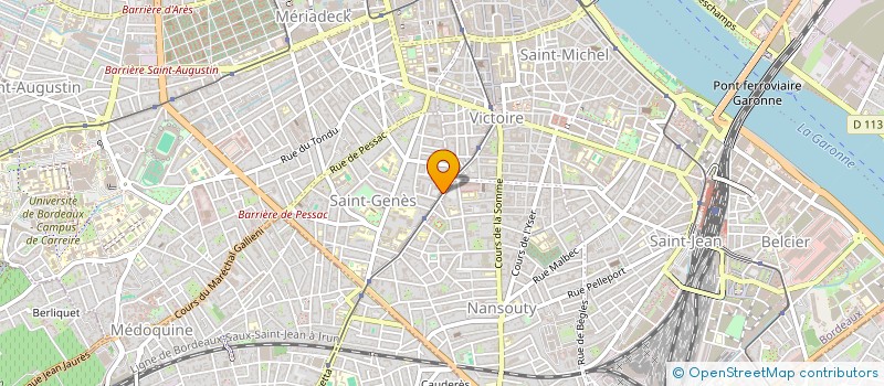 localisation de l'entreprise MONSIEUR PABLO ARREGUI  BORDEAUX