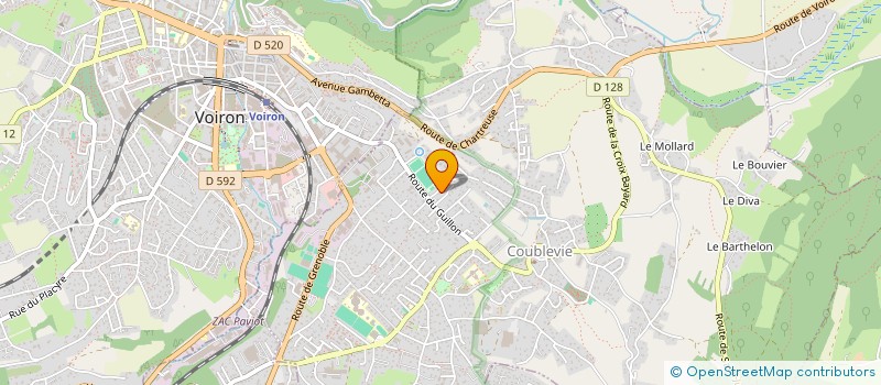 localisation de l'entreprise MONSIEUR PABLO AYMARD  COUBLEVIE