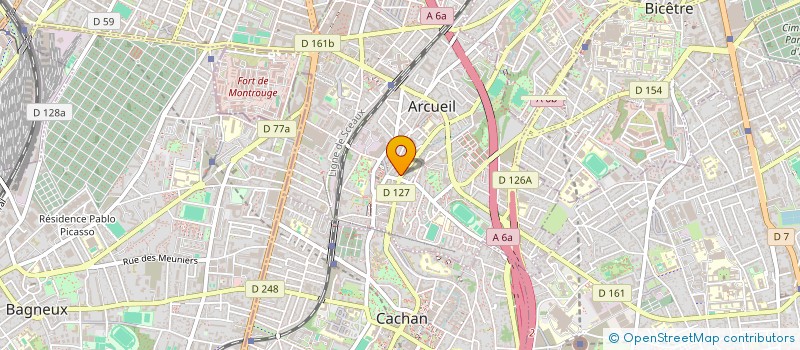 localisation de l'entreprise MONSIEUR PABLO BLANCO  CACHAN