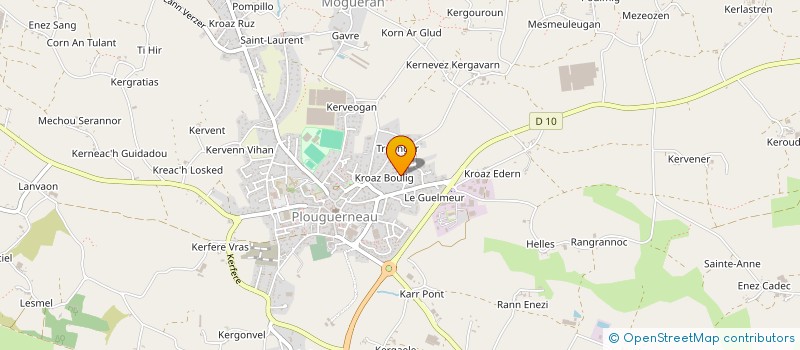 localisation de l'entreprise MONSIEUR PABLO CANALES-PRATI  PLOUGUERNEAU