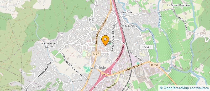 localisation de l'entreprise MONSIEUR PABLO CANO  LA FARLEDE