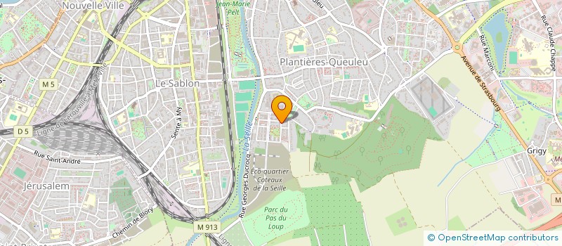 localisation de l'entreprise MONSIEUR PABLO CARRASCO  METZ