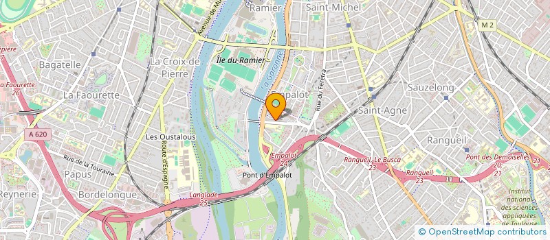 localisation de l'entreprise MONSIEUR PABLO CASTETS à TOULOUSE
