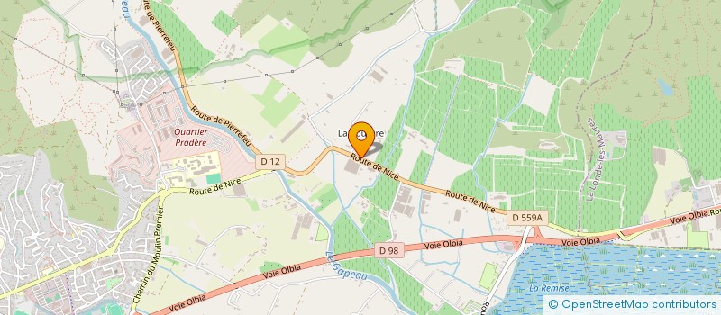 localisation de l'entreprise MONSIEUR PABLO CHASSARD  HYERES