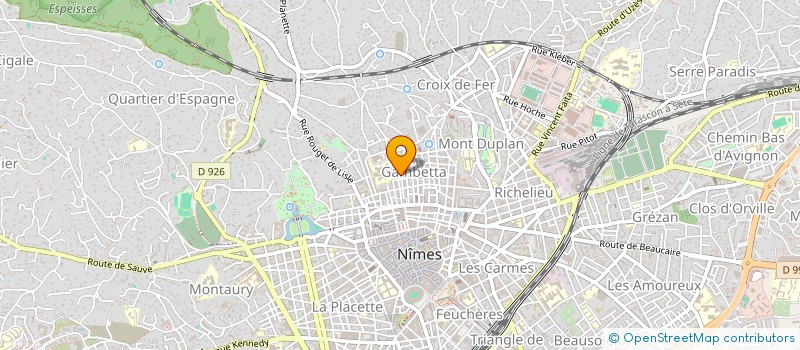 localisation de l'entreprise MONSIEUR PABLO CHAZEL à NIMES