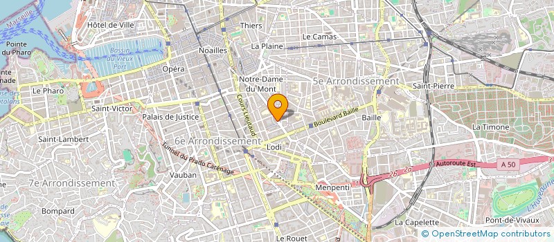 localisation de l'entreprise MONSIEUR PABLO COLLIGNON  MARSEILLE