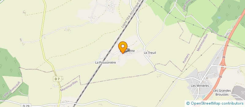 localisation de l'entreprise MONSIEUR PABLO DAVID  CELLE-LEVESCAULT