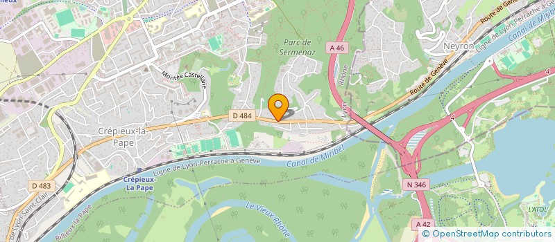 localisation de l'entreprise MONSIEUR PABLO DE VEGA MUJICA  RILLIEUX-LA-PAPE