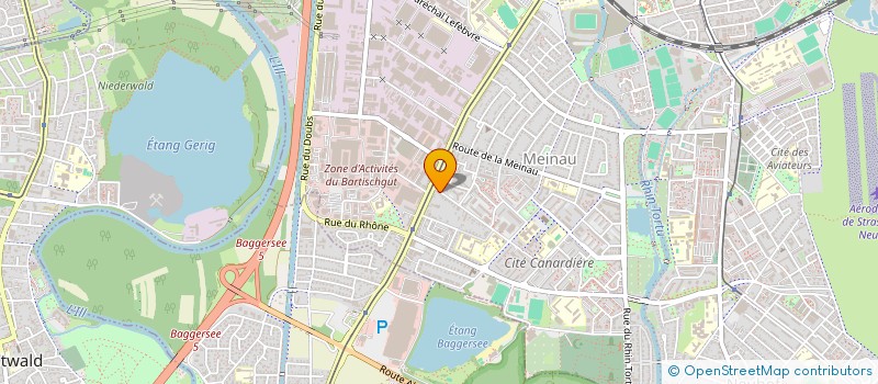 localisation de l'entreprise MONSIEUR PABLO DEL CASTILLO à STRASBOURG