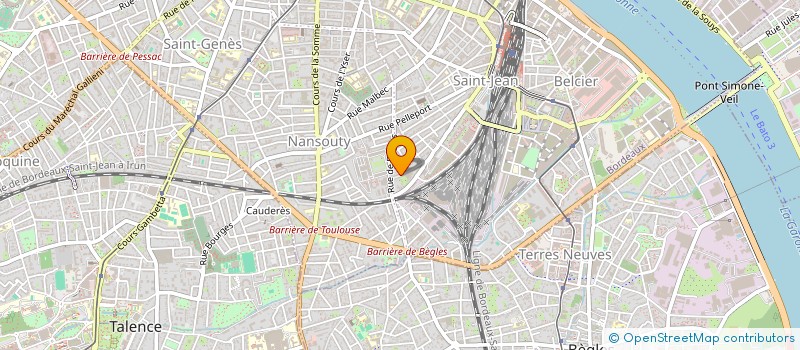 localisation de l'entreprise MONSIEUR PABLO DULOUBE  BORDEAUX