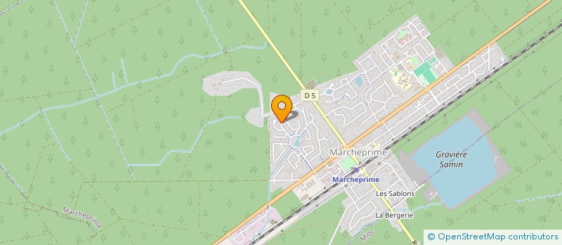 localisation de l'entreprise MONSIEUR PABLO DUVIGNAU HIRIGOYEN  MARCHEPRIME