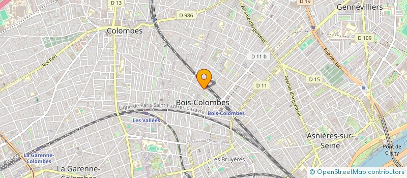 localisation de l'entreprise MONSIEUR PABLO FERNANDEZ à BOIS-COLOMBES