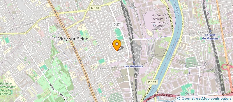 localisation de l'entreprise MONSIEUR PABLO FERRARI à VITRY-SUR-SEINE