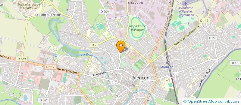 localisation de l'entreprise MONSIEUR PABLO GAGNEUX à ALENCON