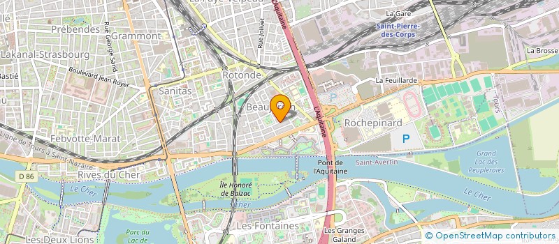 localisation de l'entreprise MONSIEUR PABLO GATTIER  TOURS