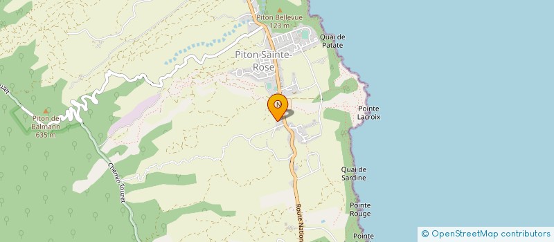 localisation de l'entreprise MONSIEUR PABLO GEORGES PEROT  SAINTE-ROSE