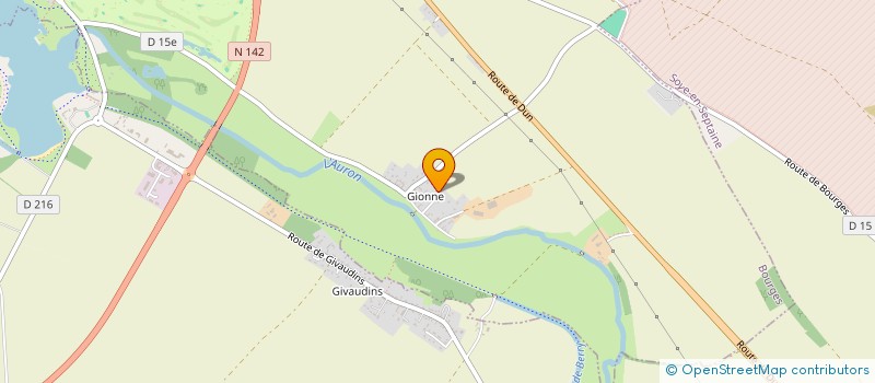 localisation de l'entreprise MONSIEUR PABLO GONZALEZ  BOURGES