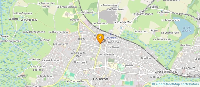 localisation de l'entreprise MONSIEUR PABLO GRAVOUILLE à COUERON