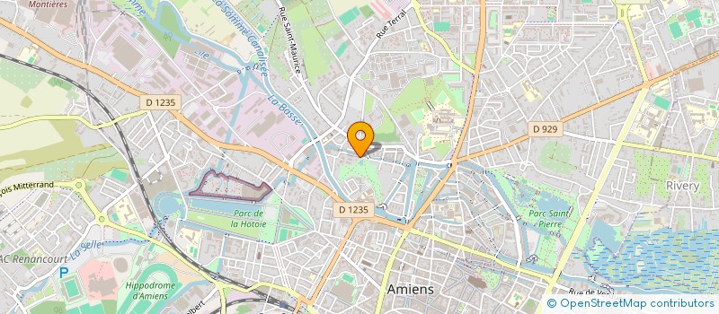 localisation de l'entreprise MONSIEUR PABLO GUEVARA LLAURY  AMIENS