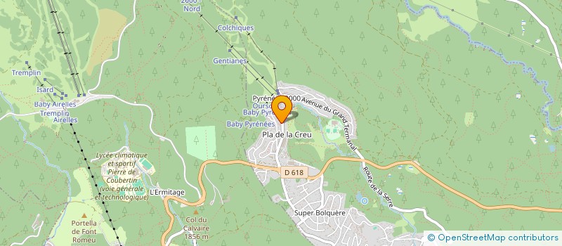 localisation de l'entreprise MONSIEUR PABLO GUICHON  BOLQUERE