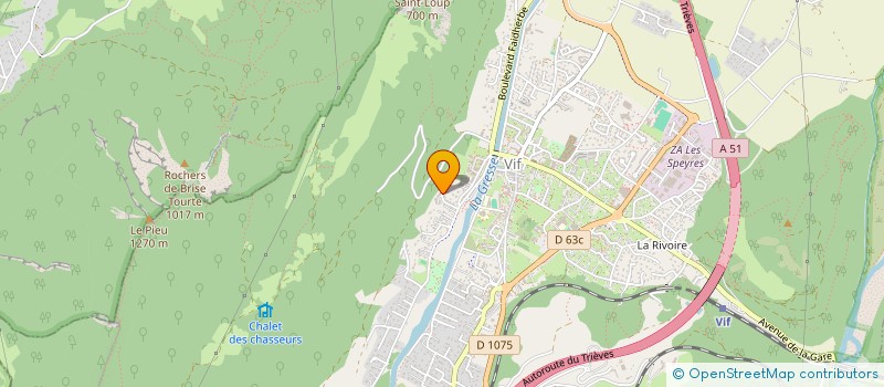 localisation de l'entreprise MONSIEUR PABLO HAREL  VIF