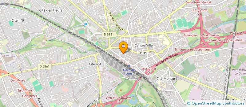 localisation de l'entreprise MONSIEUR PABLO HUISA YANARICO  BEUVRY