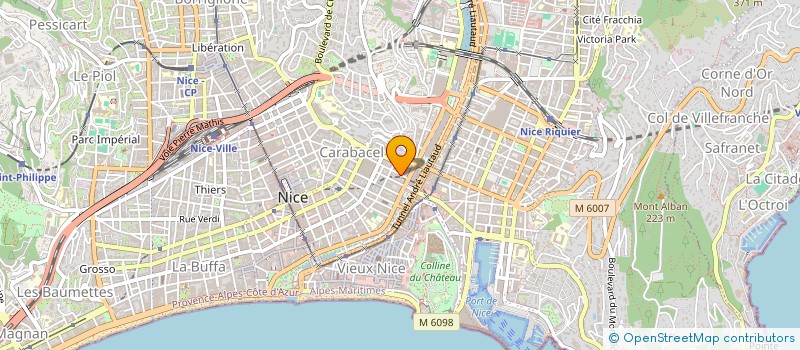 localisation de l'entreprise MONSIEUR PABLO INZA à NICE
