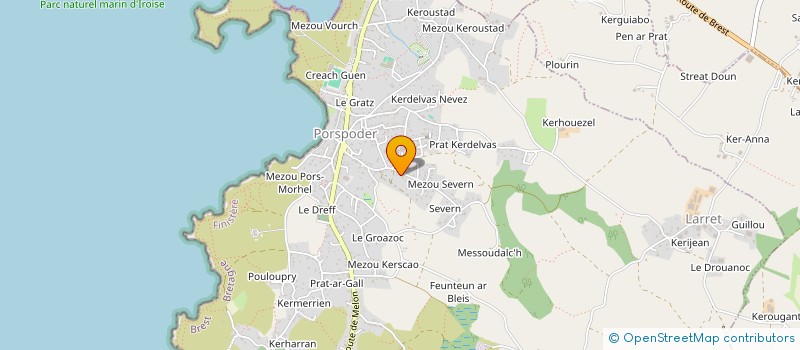 localisation de l'entreprise MONSIEUR PABLO LADONNE  PORSPODER