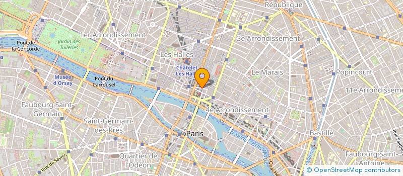 localisation de l'entreprise MONSIEUR PABLO LANTY  PARIS