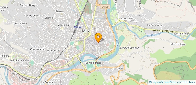 localisation de l'entreprise MONSIEUR PABLO LOESENER à MILLAU