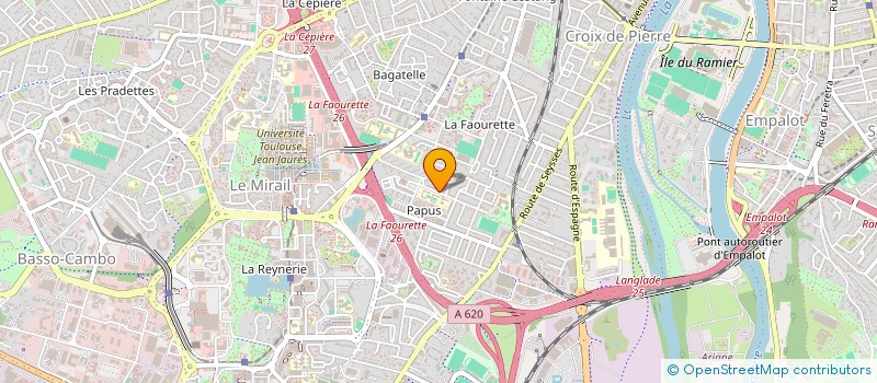 localisation de l'entreprise MONSIEUR PABLO LONA à TOULOUSE