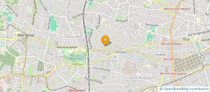 localisation de l'entreprise MONSIEUR PABLO LOPEZ  BORDEAUX