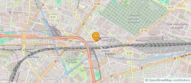 localisation de l'entreprise MONSIEUR PABLO MACHEFERT à PANTIN