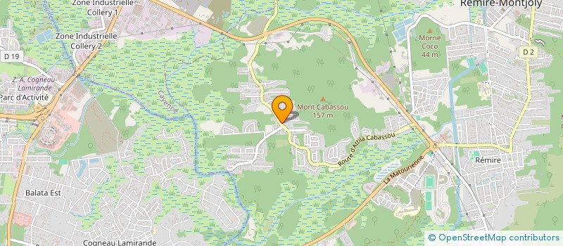 localisation de l'entreprise MONSIEUR PABLO MARQUES FERREIRA  REMIRE-MONTJOLY