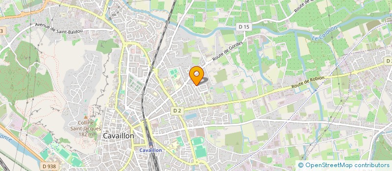 localisation de l'entreprise MONSIEUR PABLO MARTINEZ  CAVAILLON