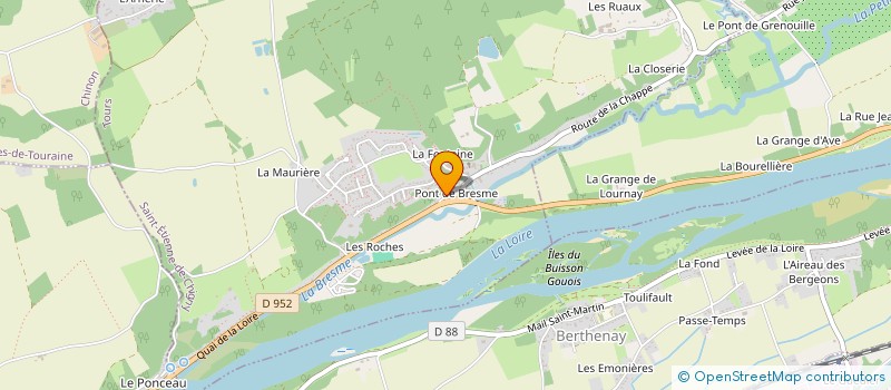 localisation de l'entreprise MONSIEUR PABLO MARTINEZ  SAINT-ETIENNE-DE-CHIGNY