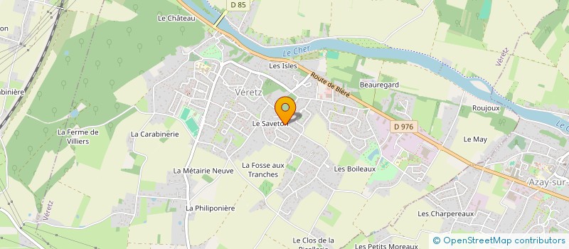 localisation de l'entreprise MONSIEUR PABLO MARTINEZ RIVERA  VERETZ