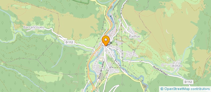 localisation de l'entreprise MONSIEUR PABLO MAS MOLTO  ARREAU