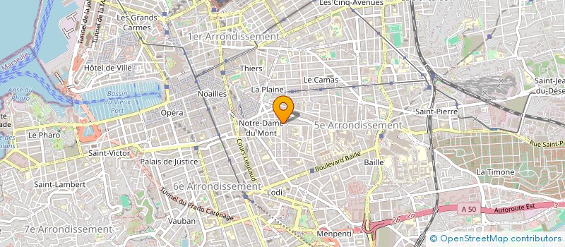 localisation de l'entreprise MONSIEUR PABLO MENDEZ à MARSEILLE
