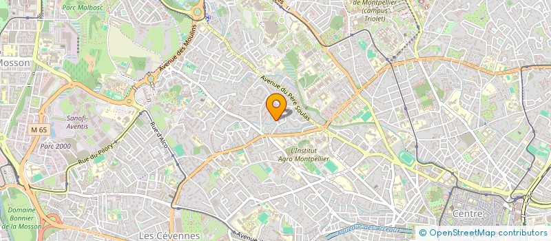 localisation de l'entreprise MONSIEUR PABLO MITIFIOT à MONTPELLIER